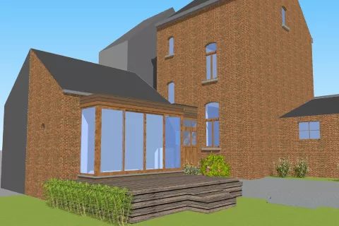 Coût architecte extension