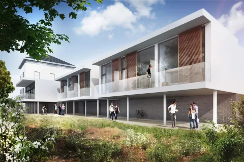 plan architecte batiment